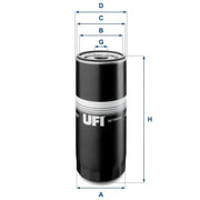 ufi filtre oil filter for volvo fh12 and renault premium, technical specifications of ufi filtre 23.144.00 oil filter UFI FILTRE Oil Filter - Compatible with Volvo FH12 460 & Renault Premium | 23.144.00 UFI FILTRE Oil Filter for Volvo FH12 & Renault Premium ufi-filtres, oil-filter, volvo-fh12, renault-premium, heavy-duty, truck-maintenance, mechanics, auto-parts, engine-performance, ai-generated