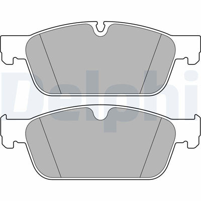 Delphi LP2705 Brake Pad Front 192 mm W166 C292×166 11-15 — Brake Pads