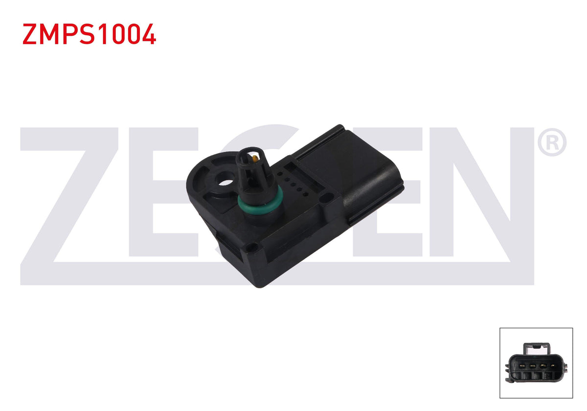 Zegen ZMPS1004 Map Sensor Ford Focus II 1.8-2.0 2006-2012 / C-Max 1.8-2.0 2007-2010 / Mondeo III — Engine Management Sensors
