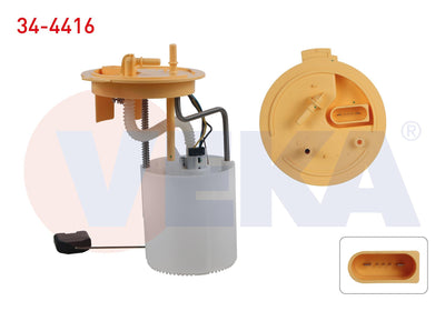 Veka 34-4416 Fuel Tank Level Float 0.5 Bar Volkswagen Passat (3C2) 2.0 TDI 2005-2008 / Volkswagen Passat (3C2 — Fuel Delivery