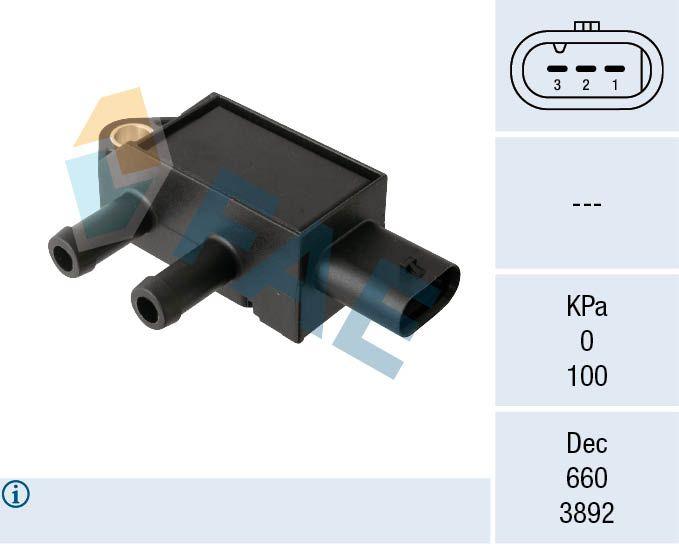 FAE 16160 Pressure Sensor Egz. Vag A4 A5 A6 A7 Amarok 14 — Vehicle Sensors & Switches