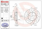 BREMBO Brake Disc for Mazda 3 03 Front - 2 Pieces — Brake Rotors & Drums