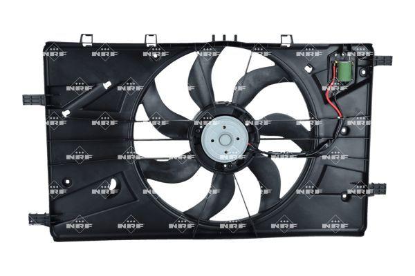 NRF 47878 Opel Astra J-Insignia A Fan Motor with Shroud 13427160 — Motors, Pumps & Antennas