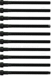 victor cylinder head bolt set 10 pack, victor 14-32185-01 cylinder head bolts for M119 engine Victor Cylinder Head Bolt Set 14-32185-01 - 10 Pack for M119 | Fits W124, W140, C140, R129 Victor Reinz Cylinder Head Bolt Set - 10 Pack victor, cylinder-head-bolts, engine-parts, car-parts, maintenance, car-enthusiasts, mechanics, automotive-repair, high-quality, ai-generated