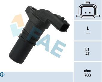 FAE 79318 Crankshaft Speed Sensor 12-Clio.IV-Megane.III-Fluence-Kng-Logan-Dokker-Duster-Sandero 1.5 dCi