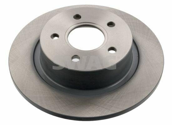 SWAG Disc Arrear (Ad) 03-Connect 1.8Di-TDCI - 2 Pieces — Brake Rotors & Drums