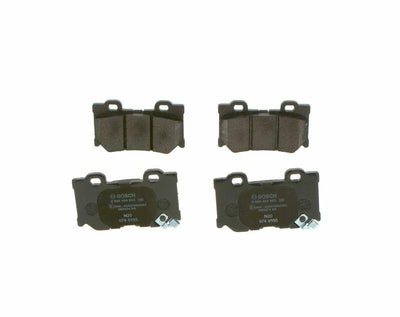 Bosch 0986494863 Rear Brake Pad Low Metallic Design — Brake Pads