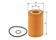 bosch-oil-filter-clio-II-1, bosch-oil-filter-clio-II-2 BOSCH Oil Filter for Clio II (Bb_, Cb_) - Quality Replacement for Car Owners & Mechanics | 3.43 in Height, 2.09 in Outer Diameter BOSCH Oil Filter for Clio II - Reliable Performance bosch, oil-filter, renault-clio, car-maintenance, mechanics, auto-parts, engine-health, car-owners, replacement-part, ai-generated