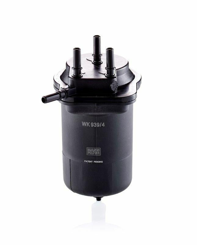 mann wk939-4 mazot filtresi, fuel filter for megane ii and scenic ii MANN WK939-4 Fuel Filter - Compatible with Megane II & Scenic II | Dimensions: 5.67 in Height, 2.91 in Diameter MANN WK939-4 Fuel Filter for Megane II & Scenic II mazot-filtresi, mann-wk939-4, fuel-filter, megane-ii, scenic-ii, car-maintenance, vehicle-parts, automotive-repair, ai-generated, mechanics