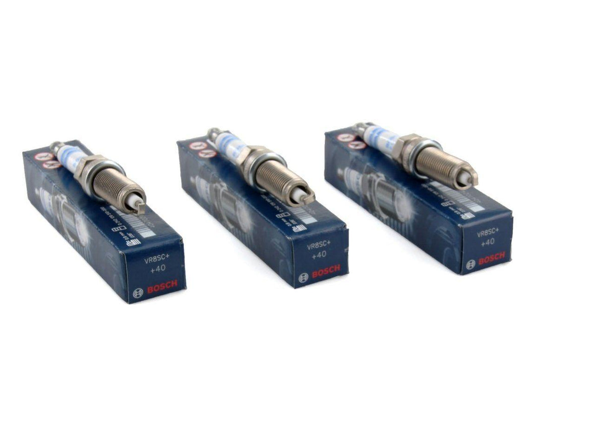 Bosch Spark Plug Set for Mercedes Smart ForFour - 3 Piece Set for Reliable Performance — Coils & Plugs