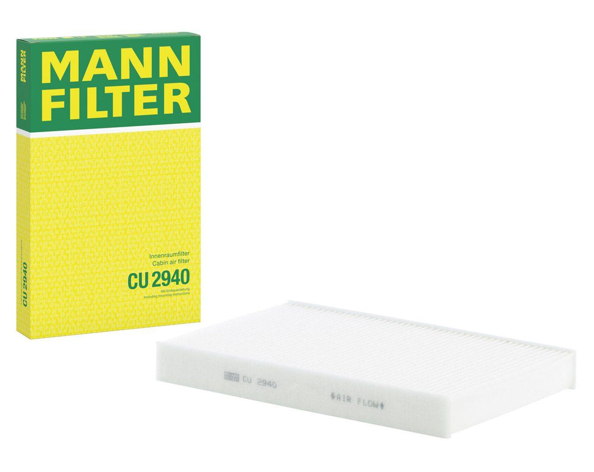 Mann CU2940 Cabin Air Filter Peugeot 308 307 C4 — Air & Cabin Filters