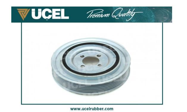 Üçel S2052 Crankshaft Pulley (6 Rib) Doblo-Cargo-Fiorino-Grande Punt — Pulleys & Tensioners