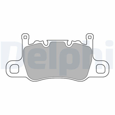 Delphi LP3585 Rear Brake Pad 718 Boxster Cayman 19-911 Carrera Cabrio Targa Tavan Cayman 15-Panamera 16 — Brake Pads