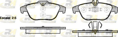 ROADHOUSE 21305.00 Brake Pad C Class W204 S204 01 07 — Brake Pads