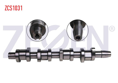 Zegen ZCS1031 Camshaft Shaft Steel 1.9 TDI (Axb-Bjb-Bxe-Avf) Golf (1J1) 97-05 / Caddy III 04-15 / Jetta (1K2) 05-10 / Audi A3 (8L1) 96-03 / A4 (8E2) 00-04 / Seat Leon (1M1) 99-06 / Toledo (5