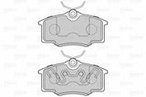 VALEO Front Brake Pad Set - Opel Corsa B (1999-2003) — Brake Pads