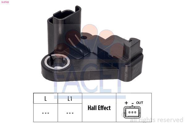 Facet 9.0743 Crankshaft Pozisyon Sensor Focus III Fiesta VI C-Max S-Max Mondeo IV Freelander 1.6 TDCi — Pistons & Rotating