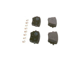 BOSCH Rear Brake Pad Set - Low-Metallic Material for CLA (W177) — Brake Pads