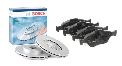 Bosch Ford Connect 2003-2008 Front Disc ve Brake Pad Set — Brake Pads