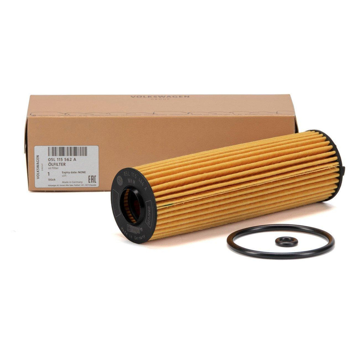 VAG Audi A3 Original Oil Filter - Compatible with 2019 Model 30 TDI (116 BG) — Oil Filters