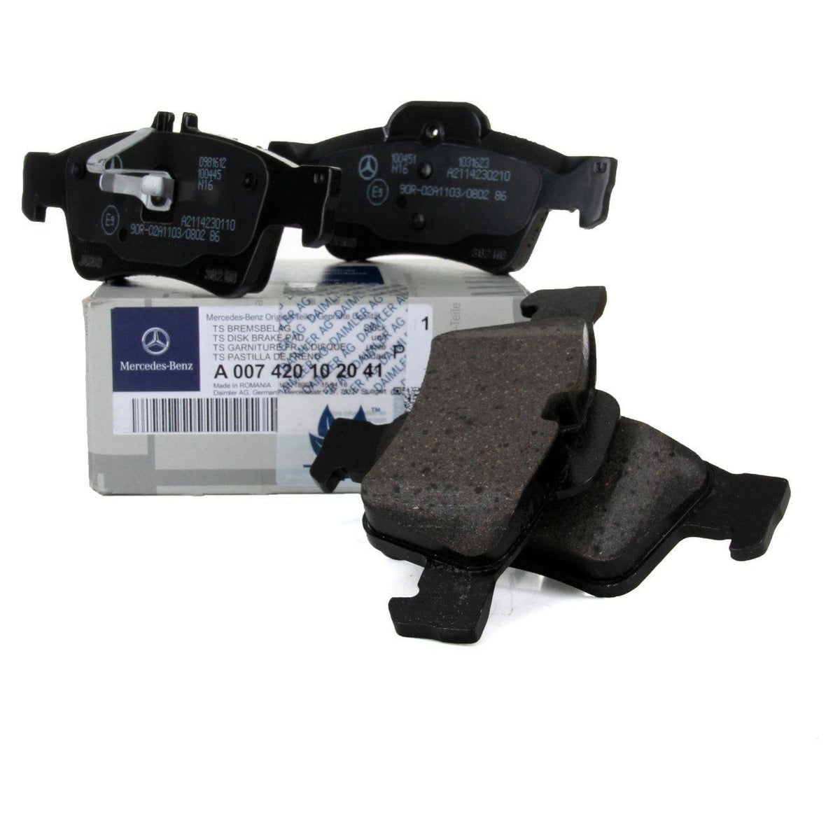 Mercedes-Benz W212 E180 Original Rear Brake Pads Set