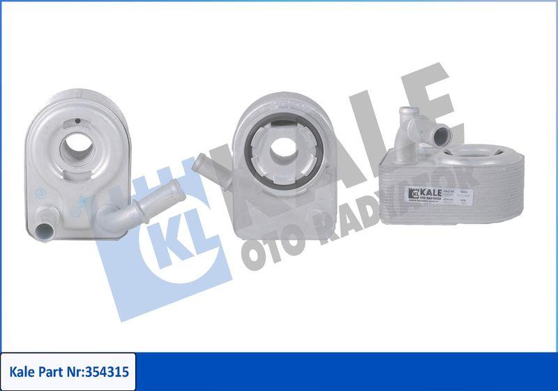 Kale 354315 Oil Cooler (Ford Mondeo 1.6 Ecobost 07 / 15 Focus 1.6 Benz 07 / 15 Connect 1.6 Eco 14 / Bmax 1.6 Eco — Oil System