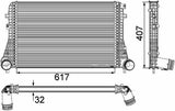 MAHLE BEHR CI208000P Intercooler Radiator - Fit for VW Passat (09-15) & Tiguan (08-18) — Radiators & Fans