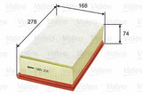 VALEO Air Filter - Compatible with Peugeot 307 and Citroen C4 — Air & Cabin Filters