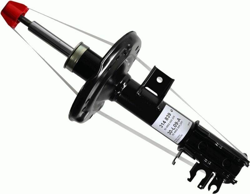 SACHS 314839 Front Left Shock Absorber - Quality Suspension — Shocks & Struts