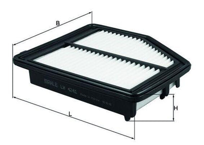 Mahle LX4241 Air Filter Honda Civic Ix Fb 12-18 1.6i-1.8i — Air & Cabin Filters
