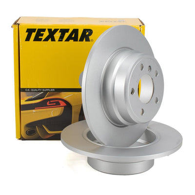 Textar 92107403 Brake Disc Rear BMW X5 E53 Set of 2 — Brake Rotors & Drums