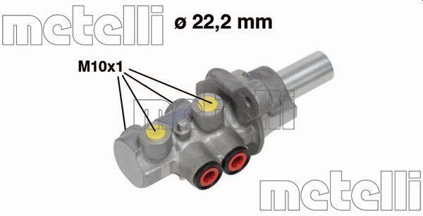 Metelli Brake Ana Merkez - Brake Cylinder for Fiat Doblo 1.4 & 1.6 — Brake Hydraulics