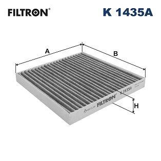 Filtron K1435A Cabin Air Filter-with Carbon Citroen C-Zero, Mitsubishi i and 2 more models — Air & Cabin Filters