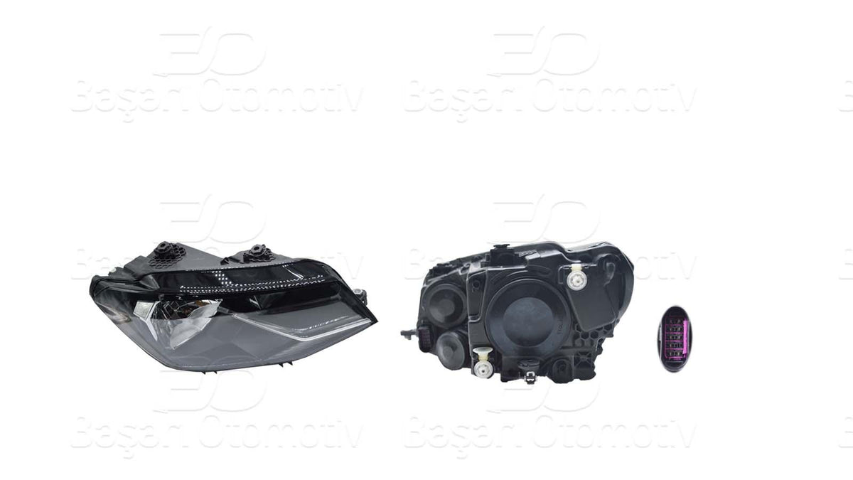 Wisco 1243137-00 Headlight Right H4 VW Caddy 15 > — Headlights