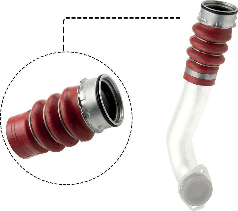 RAPRO Turbo Hose 19702-A - Silicone Boost Hose for BMW E90/E91/E92 — Turbo & Supercharger