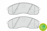 FERODO FDB1990 Front Brake Pad - Compatibility with Kia Bongo, Pregio, Carnival — Brake Pads