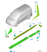 Ford Side Mirror Triangle - Fits Courier 2012-2019 — Mirrors