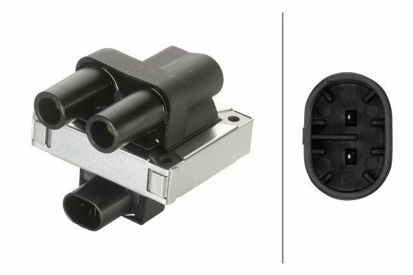 HELLA Ignition Coil - Ignition Coil 98 Palio Albea 1.2 8V — Coils & Plugs