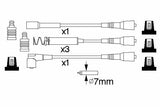 BOSCH Spark Plug Wire Set - 0986356801 for Astra & Vectra Models — Coils & Plugs