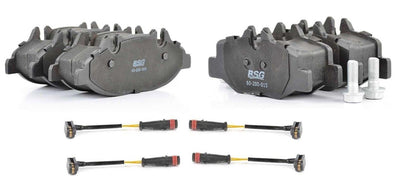 Bsg Mercedes Vito W639 Front Ve Rear Brake Pad Set — Brake Pads