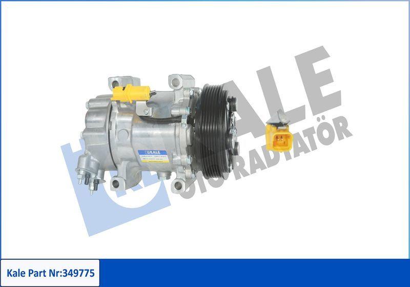 Sanden KALE 349775 AC Compressor - 6V12 Model — A/C Compressor