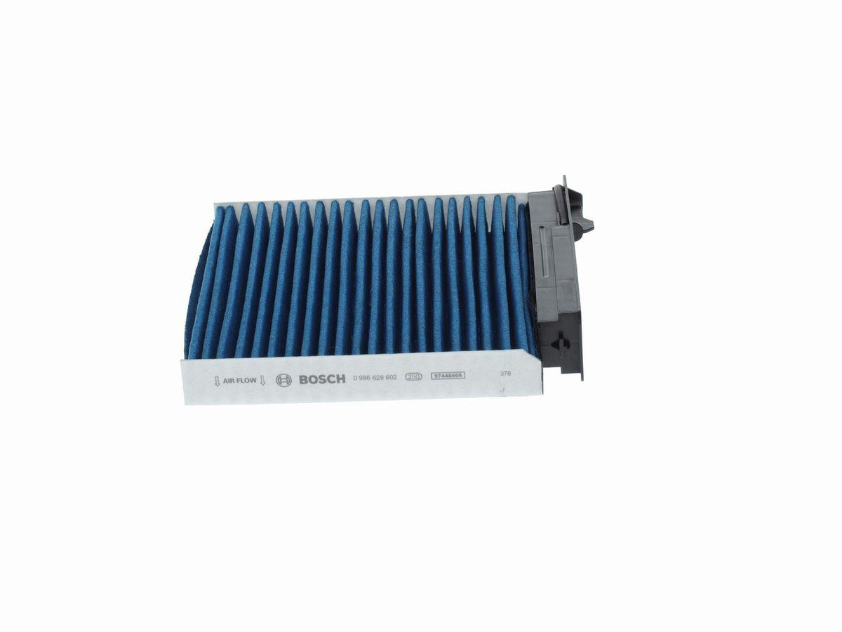 Bosch 0986628602 Cabin Air Filter with Carbon Nissan Micra K12 2003-2010 Nissan Note 2006-2012 Dacia Du — Air & Cabin Filters