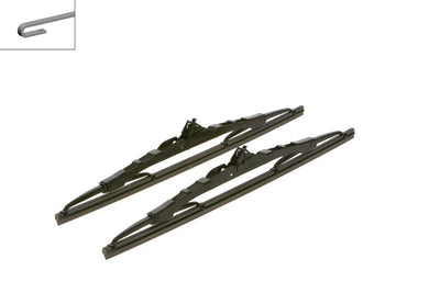 Bosch 3397118700 Wiper Blade Set 34+34Cm Lada Niva Suv Retona — Wipers