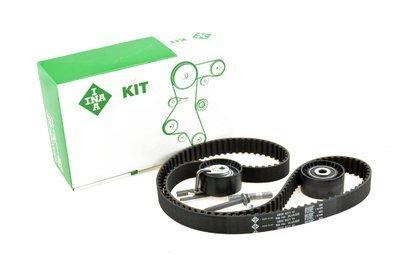 INA Timing Belt Set - Original Equivalent Part for Citroen C1 1.4 HDi Euro4 — Belts