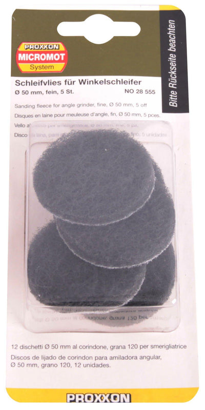 Proxxon 28555 Fine Sanding Felt for LHW (5 pcs)