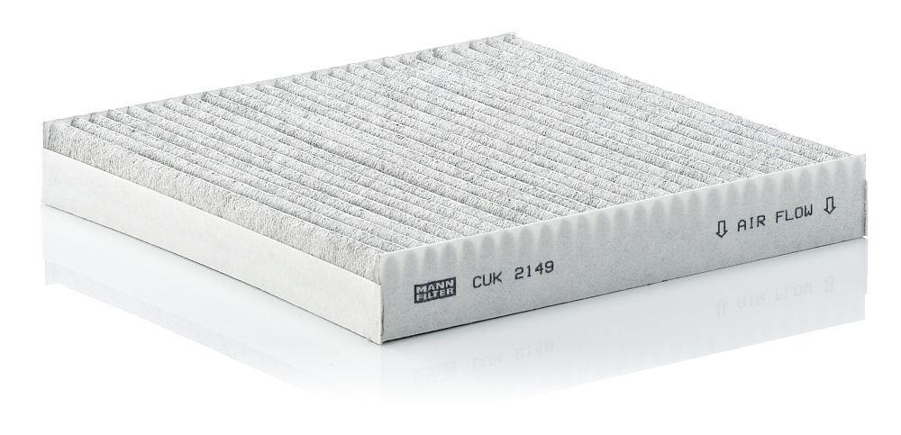 Mann CUK2149 Pollen Filter with Carbon (Renault Laguna II 1.6-1.8-2.0 03 / 01-1.9 dCi 10 / 01 -) — Air & Cabin Filters