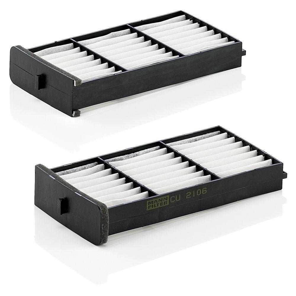 Mann CU2106-2 Cabin Air Filter Mitsubishi Pajero III 3.5 00-07 — Air & Cabin Filters