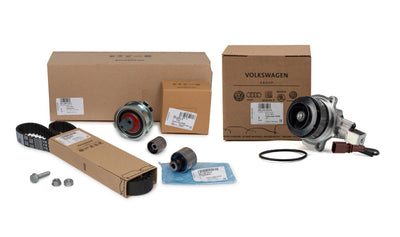 Seat Original Timing Belt Set and Electric Water Pump for 2013+ Leon 1.6 Diesel — Water Pump & Thermostat
