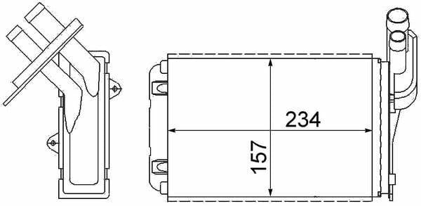 mahle ah99000s heater radiator, heated radiator for renault r19 clio kangoo MAHLE AH99000S - Heater Radiator for Renault R19, Clio, Kangoo | Non-Air Conditioning Vehicles MAHLE AH99000S Heater Radiator for R19 Clio Kangoo mahle, heater-radiator, renault-r19, renault-clio, renault-kangoo, car-parts, vehicle-accessories, auto-repair, mechanics-tools, ai-generated