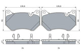 BOSCH Brake Pads - Front Set for VW Q5 2017
